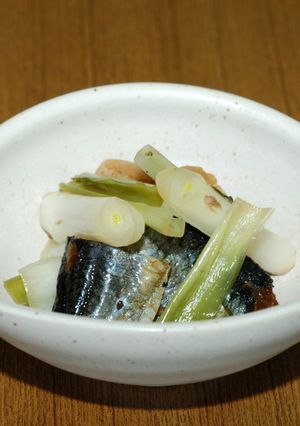 小笹うるいとにしんの煮物-レシピのメイン写真