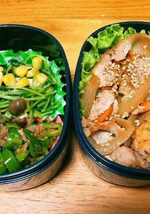 野菜もたっぷり弁当-レシピのメイン写真