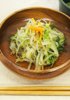 こうなごサラダ☆給食で人気☆-レシピのメイン写真