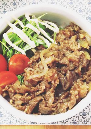 簡単*激ウマ焼肉丼-レシピのメイン写真