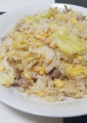 簡単 ごまドレッシングの甘酸っぱ炒飯!!-レシピのメイン写真