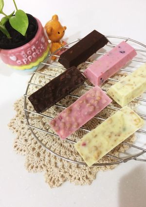 簡単☆グラノーラ*チョコバー-レシピのメイン写真