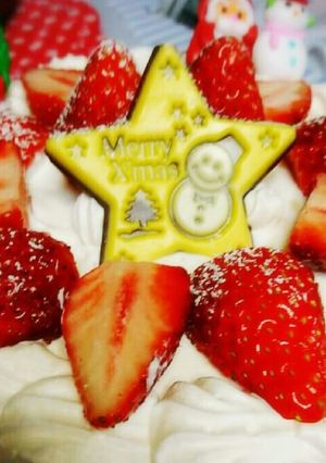 簡単！クリスマスケーキ-レシピのメイン写真
