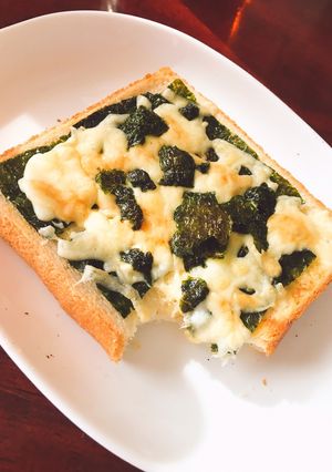 のっけて焼くだけ!簡単和風チーズトースト-レシピのメイン写真