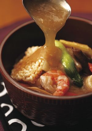 おこげのあつあつ八宝あんかけ-レシピのメイン写真