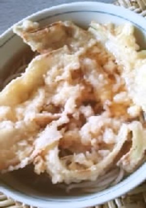 「福岡のごぼ天うどん」を真似してみた！-レシピのメイン写真