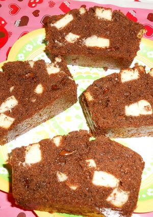 濃厚チョコとチーズラムレーズンのケーキ♡-レシピのメイン写真