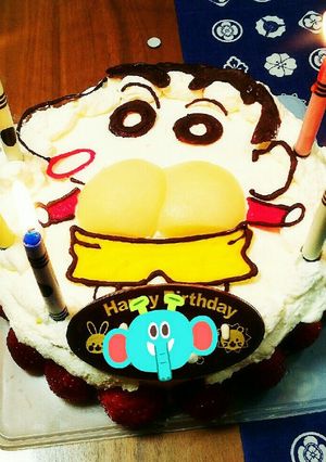 キャラケーキ♪　クレヨンしんちゃん-レシピのメイン写真