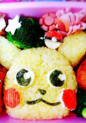 ピカチュウ☆キャラ弁-レシピのメイン写真
