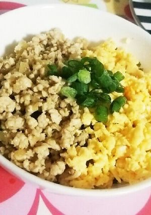 ☆子ども大好きシンプルな二色丼☆-レシピのメイン写真