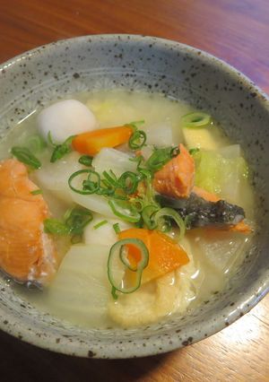 鮭の粕汁(^^♪-レシピのメイン写真