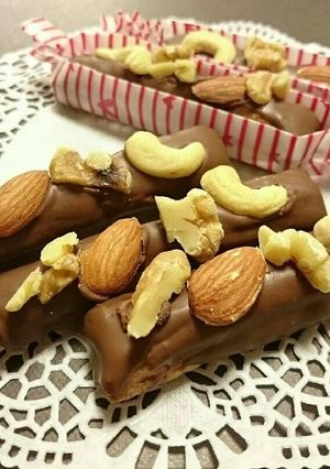 チョココーティングスティックパイ＊ナッツ-レシピのメイン写真