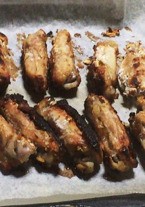 手羽中のオーブン焼き-レシピのメイン写真