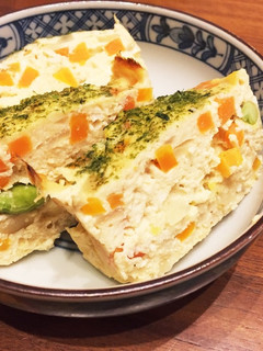 鶏挽肉◎オーブンまかせの和風ミートローフ-レシピのメイン写真