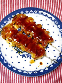 フライパンで焼き鳥風♪焼き酢豚-レシピのメイン写真