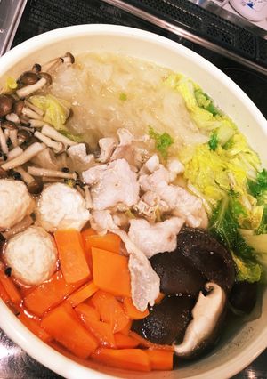 簡単*白だしであったか鍋-レシピのメイン写真