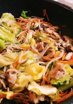 豚ロースとたっぷり野菜炒め-レシピのメイン写真