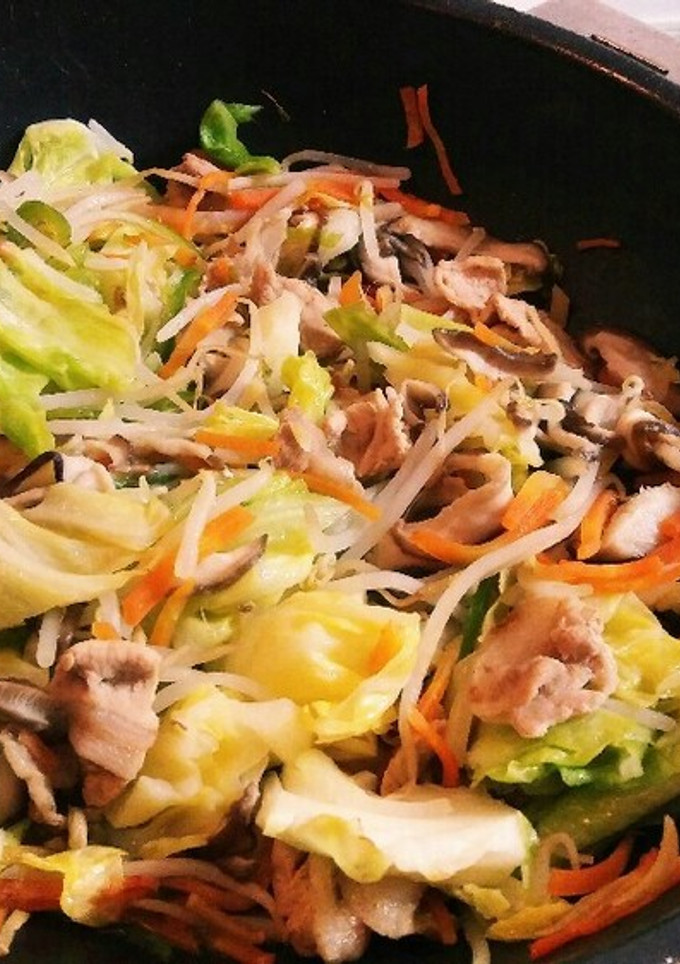 豚ロースとたっぷり野菜炒め-レシピのメイン写真