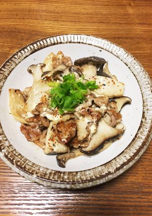 豚肉とエリンギの七味マヨネーズ焼き-レシピのメイン写真