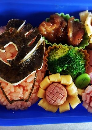 キュウレンジャー キャラ弁-レシピのメイン写真