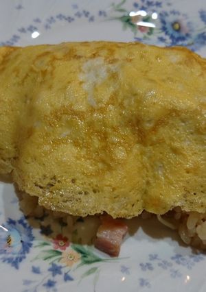 チーズ入りオムライス-レシピのメイン写真
