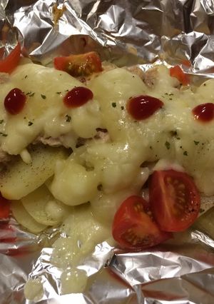 ☆シーチキンポテトのホイル焼き☆-レシピのメイン写真
