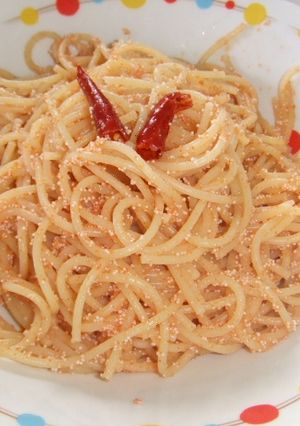 ピリ辛☆明太子パスタ-レシピのメイン写真