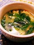 ☆5分で完成☆レタスと卵の簡単中華スープ