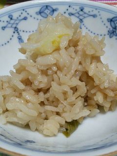 とろりとしたネギが美味しい炊き込みご飯-レシピのメイン写真