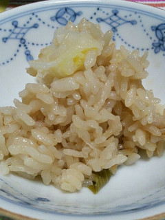 とろりとしたネギが美味しい炊き込みご飯-レシピのメイン写真