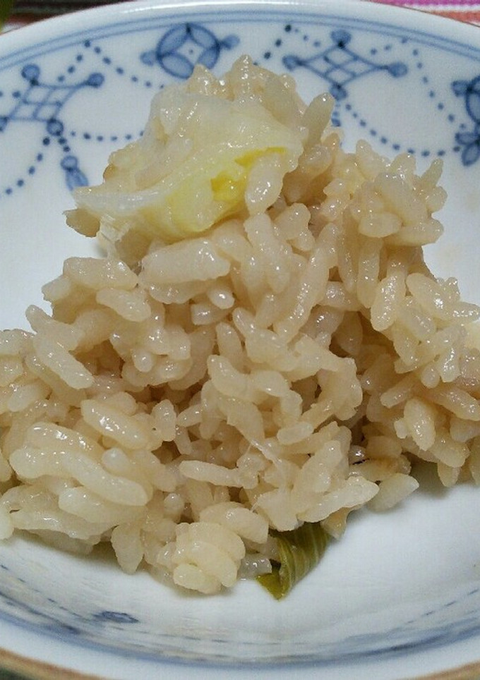 とろりとしたネギが美味しい炊き込みご飯-レシピのメイン写真