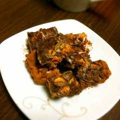 รูปของ まるでナッツ！大豆で簡単チョコバー