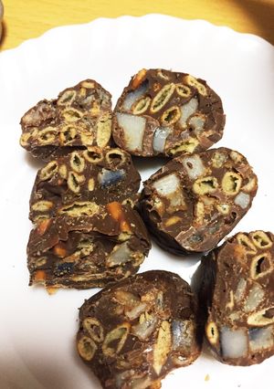 ダイエット 蓮根ナッツバレンタインチョコ-レシピのメイン写真