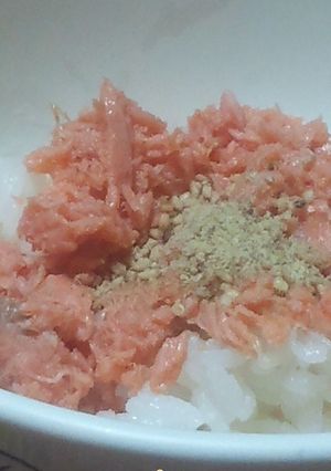 簡単すぎる☆鮭フレーク丼-レシピのメイン写真