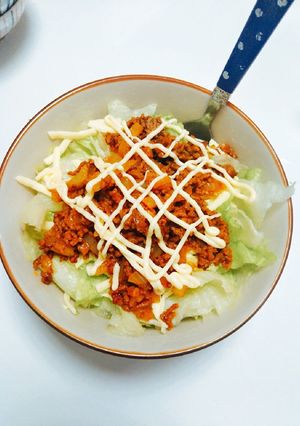 超～簡単！時短！タコライス！？-レシピのメイン写真