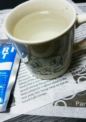 嘔吐後の一杯◆ほっとぽかり◇体調不良に＊-レシピのメイン写真
