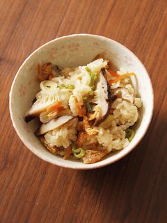 干し椎茸・干しエビの土鍋炊きおこわ-レシピのメイン写真