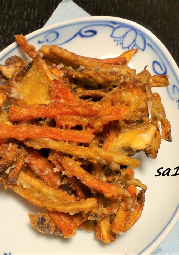 残り物アレンジ！きんぴらごぼうのかき揚げ-レシピのメイン写真