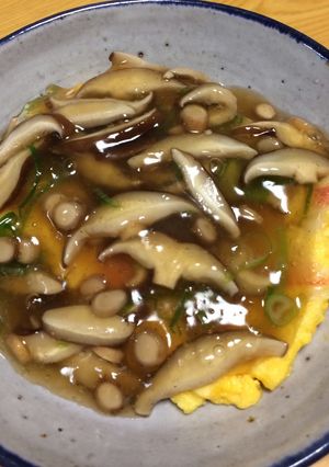 簡単あんかけカニ玉-レシピのメイン写真