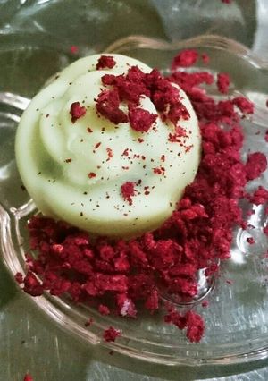 【不思議の国イメージ】白薔薇チョコ-レシピのメイン写真