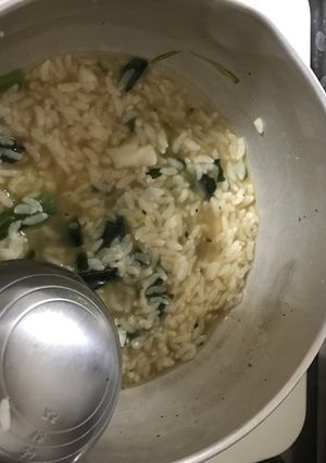 タラと生姜を使った雑炊-レシピのメイン写真