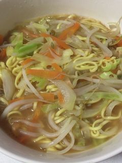 野菜たっぷり 味噌ラーメン-レシピのメイン写真