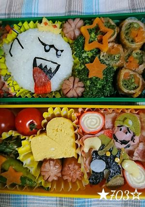 ルイージマンション☆キャラ弁☆テレサ-レシピのメイン写真