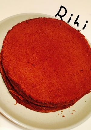 スポンジケーキ ココア味-レシピのメイン写真