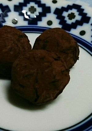 手軽に生チョコトリュフ-レシピのメイン写真