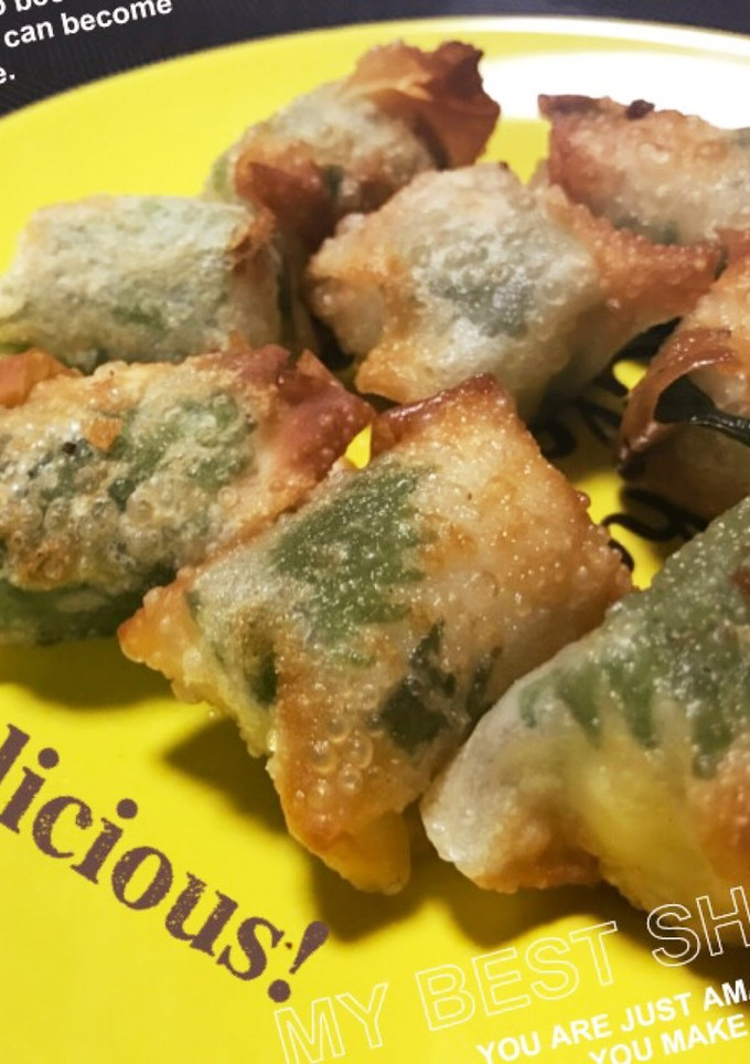 簡単ウマ過ぎ♡チーズinちくゎの包み揚げ-レシピのメイン写真