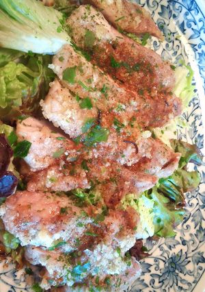 厚切り豚テキ肉の✨竜田焼き-レシピのメイン写真