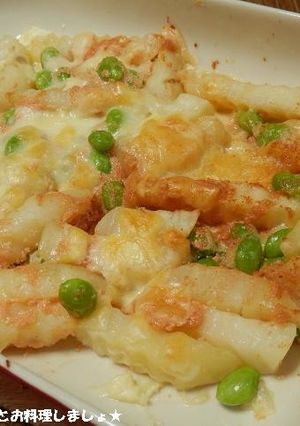 簡単★冷凍ポテトの明太マヨチーズ焼き-レシピのメイン写真