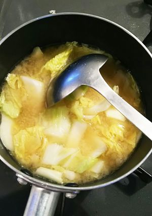 独り暮らしのお味噌汁-レシピのメイン写真