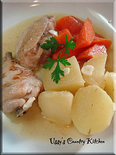 鶏肉の煮込みwithじゃがいも&人参-レシピのメイン写真